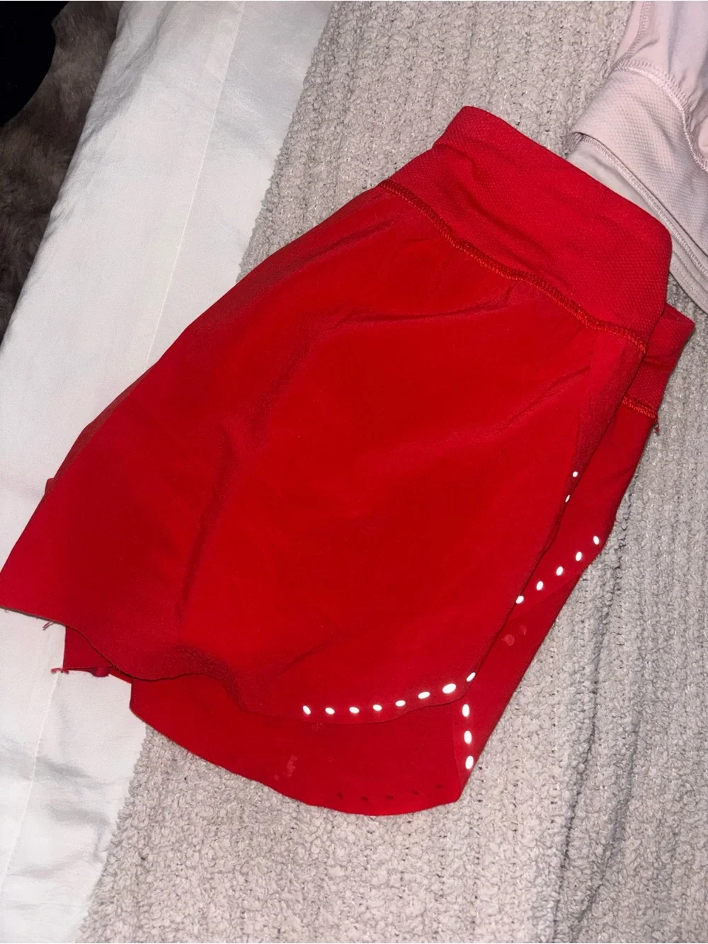 Lululemon athletica Fast and Free Shorts Coral Red Size 4